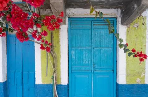 Shutterstock meganisi door